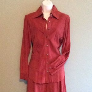 Last Chance Double D Ranch Goat suede shirt jacket